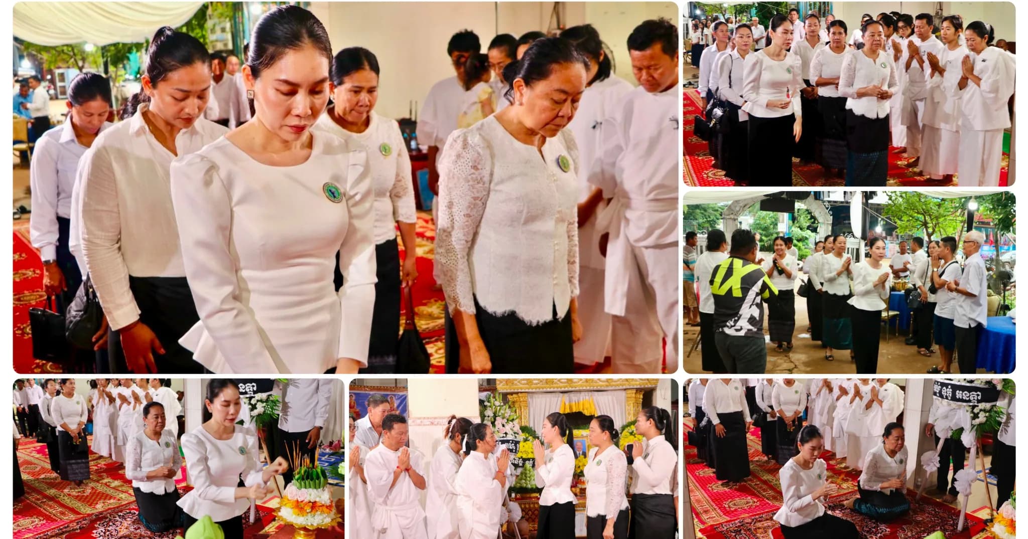 ថ្នាក់ដឹកនាំសាខាសមាគមនារីកម្ពុជាដើម្បីសន្តិភាពនិងអភិវឌ្ឍន៍ខេត្តកំពង់ធំ បាននាំយកថវិកាចូលរួមរំលែកទុក្ខគ្រួសារដល់លោកស្រី ឡេង សុក្ខី ដែលបាត់បង់ស្វាមី